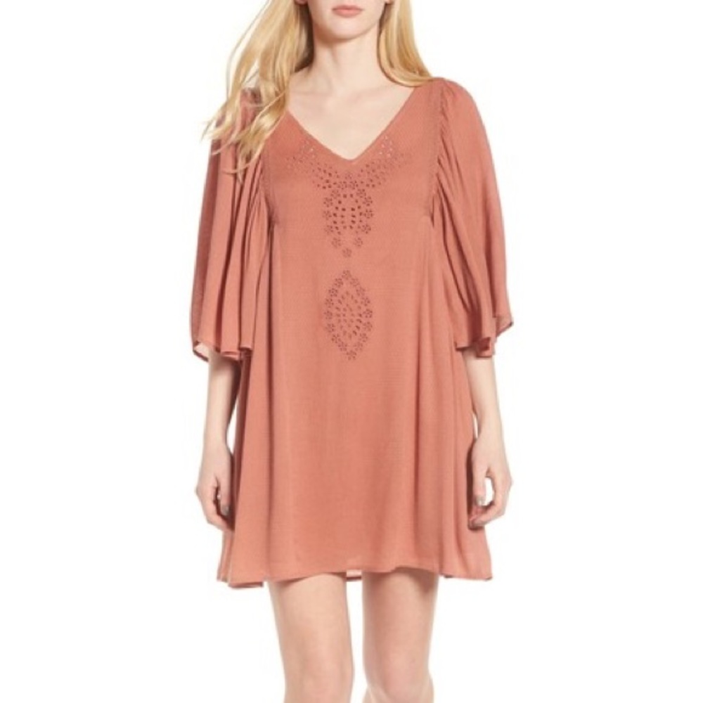 Hinge Coral Dress